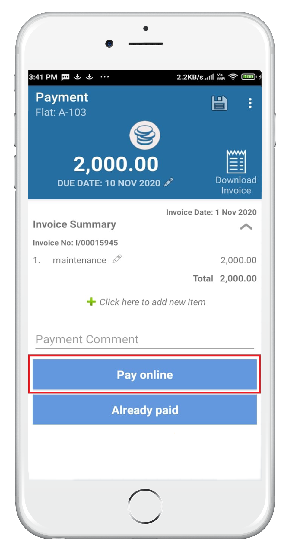 How to Make Online Payments? – Neighbium Self Service Portal
